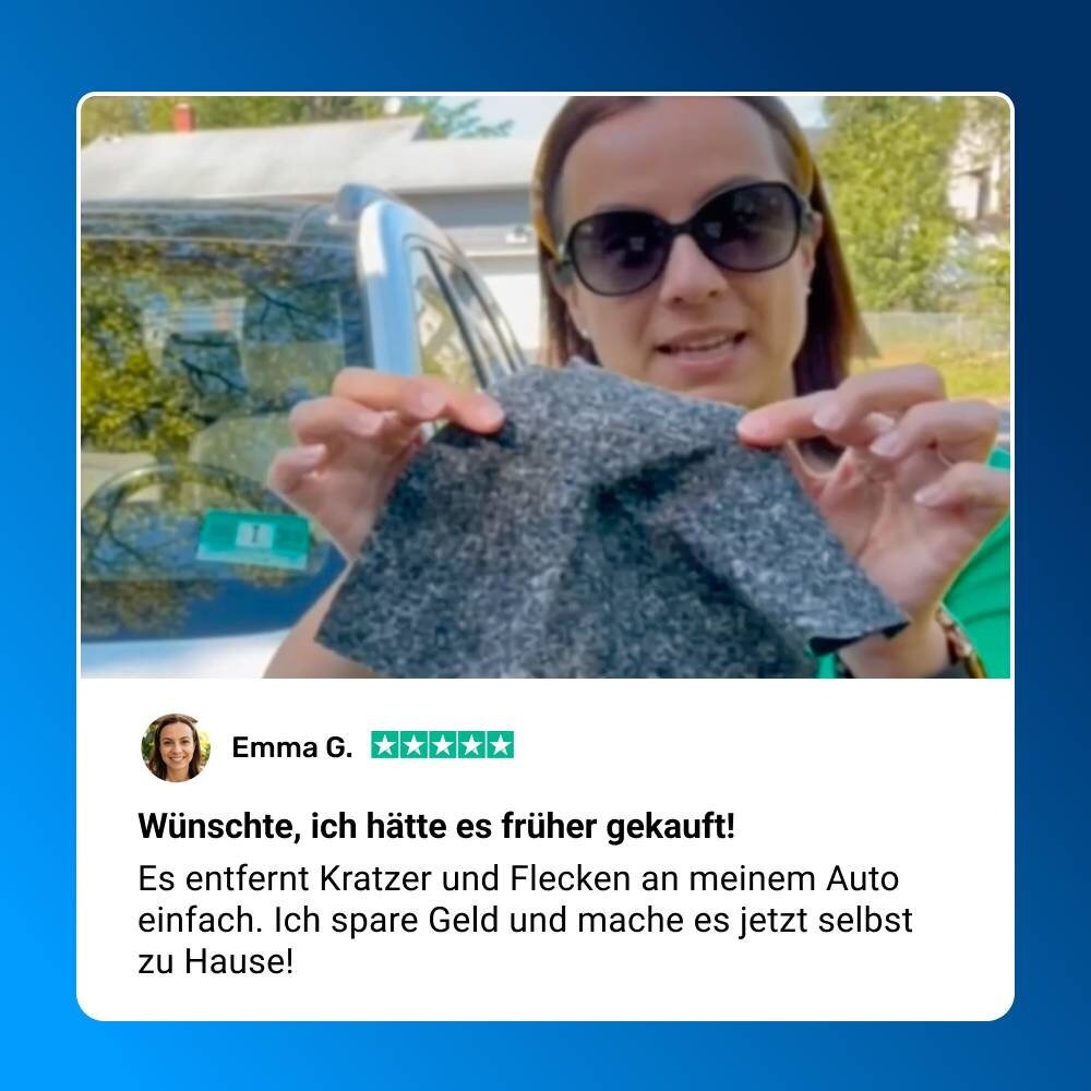 NanoPolix Autotuch Kundenbewertung zur Autopflege