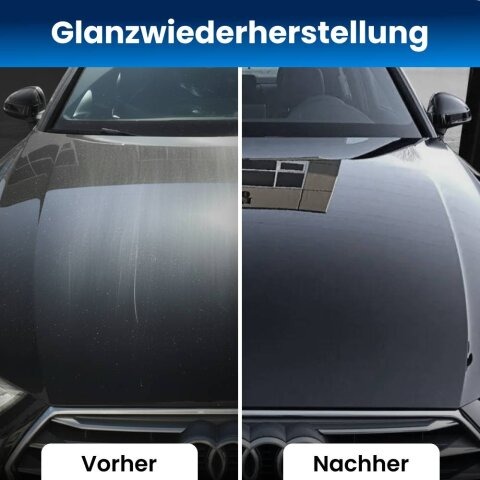 NanoPolix Autotuch Vorher Nachher Kratzerentfernung
